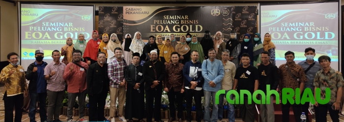 Edukasi Pentingnya Berbisnis Emas, EOA Gold Pekanbaru gelar Seminar Peluang Bisnis Emas